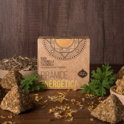 Sagrada Madre Vonné energetické pyramidy Citronela měsíček routa 4 ks – Zboží Dáma