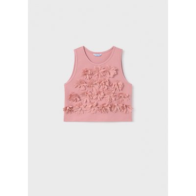 Mayoral top s kvítky růžový – Zboží Dáma