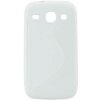 Pouzdro a kryt na mobilní telefon Pouzdro S-Case Samsung i8260 Galaxy Core bílé