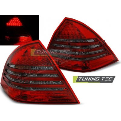 Mercedes C-Klasa W203 Sedan 2000-04 zadní lampy red smoke LED – Hledejceny.cz