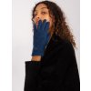 Italy Moda rukavice s ozdobným knoflíkem -at-rk-239501.10-sea blue
