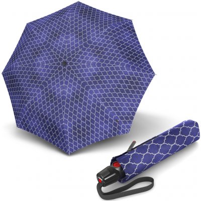 Knirps T.200 Medium duomatic Regenerate Blue dámský plně automatický deštník modrý