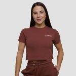 GymBeam Women‘s Agile Cropped T shirt Root – Zbozi.Blesk.cz