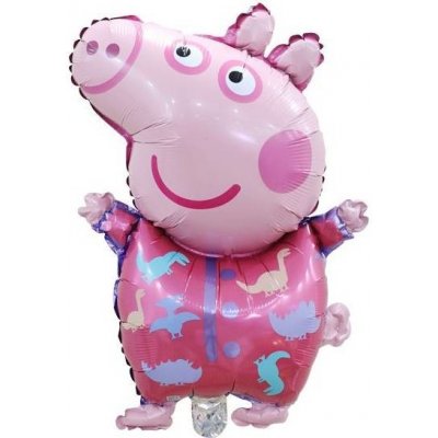 Cakesicq Fóliový balónek prásátko Pepa 46cm – Zboží Dáma