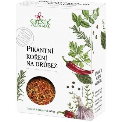 Grešík Pikantní koření na drůbež 50 g – Zbozi.Blesk.cz