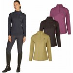 Eskadron Tričko Heritage Half Zip s dlouhým rukávem dámské wild berry – Zboží Dáma