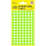 Avery Zweckform 3179 etikety 18mm 4 ks neon zelené – Zboží Dáma