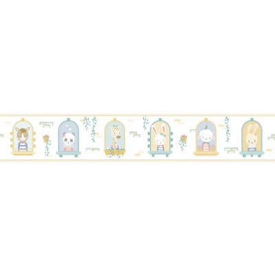 ICH Wallcoverings 473-1 Dětská samolepící bordura Pippo, rozměry 0,16 x 5 m – Hledejceny.cz