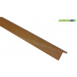 WPC lišta rohová - teak GW203-1 – Hledejceny.cz