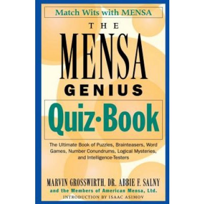 The Mensa Genius Quiz Book Grosswirth MarvinPaperback