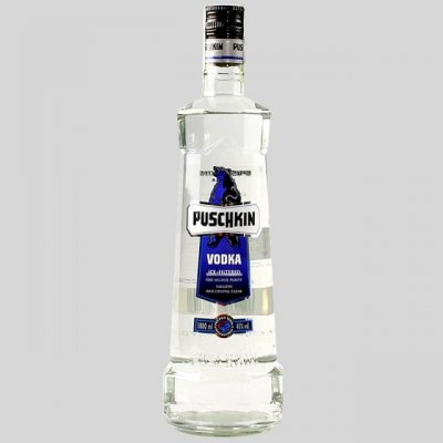 Puschkin Vodka 37,5% 1 l (holá láhev) – Zbozi.Blesk.cz