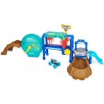 MONSTER JAM Hrací set MEGALODON MONSTER WASH 1:64 – Zboží Dáma