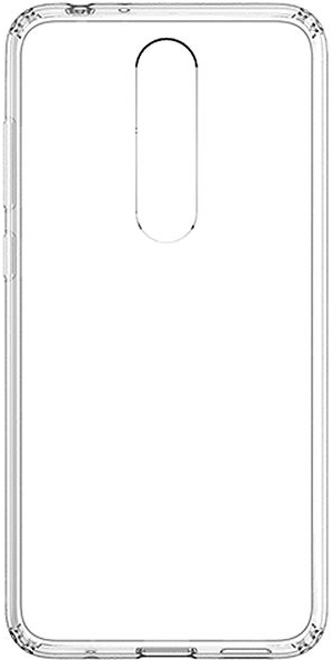 Pouzdro Hishell TPU Nokia 5.1 Plus čiré