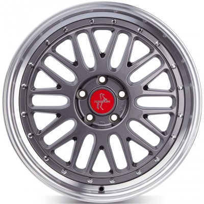 Keskin kt22 8x18 5x100 ET30 titan grey lip polished – Sleviste.cz