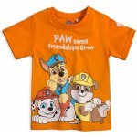 Chlapecké tričko Paw patrol FRIENDSHIP oranžové – Zboží Dáma