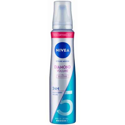 Nivea Diamond Volume pěnové tužidlo pro oslňující objem 150 ml – Zboží Dáma