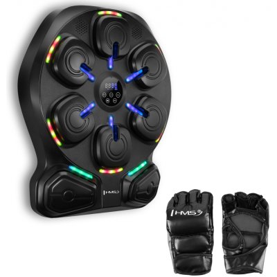 HMS TB13 Elektronický boxerský terč s LED Bluetooth a rukavicemi – Sleviste.cz