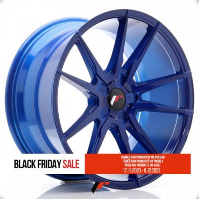 Japan Racing JR21 9,5x19 5x108 ET20-40 platinum Blue – Zboží Mobilmania