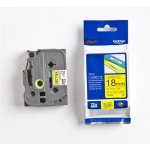 Brother TZ-641/TZE-641 černý tisk / žlutý podklad 18 mm x 8 m originální páska – Zboží Mobilmania