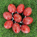 Ručně malované velikonoční vejce na zavěšení, 1ks – Sleviste.cz