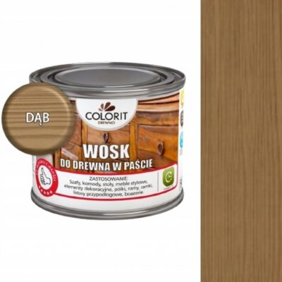 Colorit Vosk pasta na dřevo 0,5 l dub – Hledejceny.cz