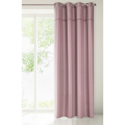 HOTOVÝ ZÁVĚS DEFNE 135X260 CM RŮŽOVÁ – Hledejceny.cz