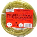 Intris Standard Šňůra na prádlo s ocelovým lankem PVC potah 10 m – Zboží Dáma