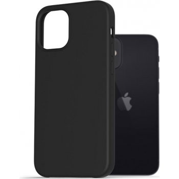 Pouzdro AlzaGuard Premium Liquid Silicone Case iPhone 12 mini černé