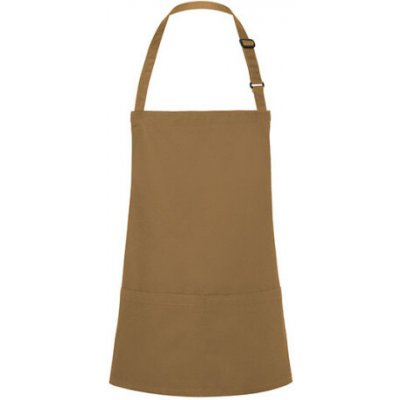 Karlowsky Krátká gastro zástěra KY123 Camel 75x60cm – Hledejceny.cz