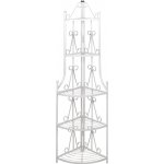 vidaXL stojan na květiny 40783 bílý – Zboží Dáma