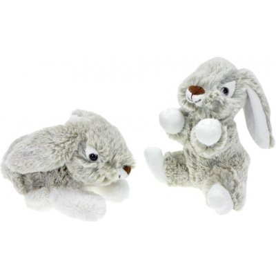 Zajíček Sedící Ležící 2 druhy 15 cm – Zboží Mobilmania
