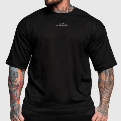 Iron Aesthetics Oversize tričko Major černá černé – Zboží Dáma