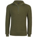Brandit svetr Marine Pullover Troyer olivová – Hledejceny.cz
