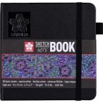 Sakura Sketch Note Book 12 x 12 cm Černá 140 g – Zboží Mobilmania