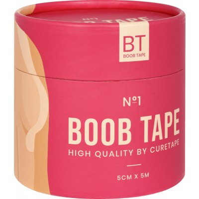 CureTape BoobTape No.1 tejpovací páska na prsa béžová 5 cm x 5 m – Zboží Dáma