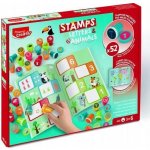 MAPED Barevná razítka Creativ – písmenka a zvířátka, velká sada – Zboží Dáma