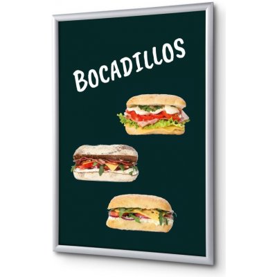 Jansen Display Set klaprámu A1, Sendviče, španělsky, 625 x 872 mm – Zboží Dáma