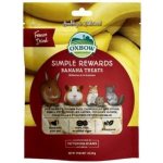 Oxbow Simple Rewards Banana Treats 28 g – Hledejceny.cz