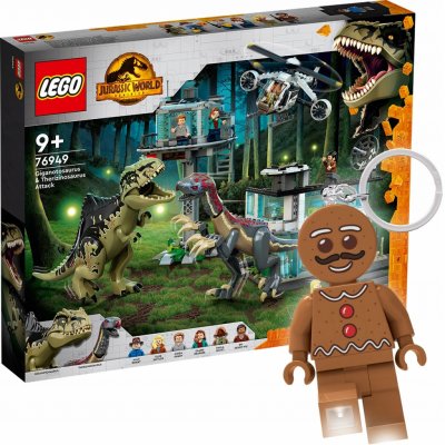 LEGO® Jurassic World 76949 Útok giganotosaura a therizinosaura – Hledejceny.cz