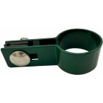 Příchytka plotového panelu na sloupek 38 mm - koncová, zelená – Zboží Mobilmania