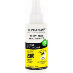 Alphanova Montbrun Bio Repelent proti hmyzu pro tropic. zónu 75 ml