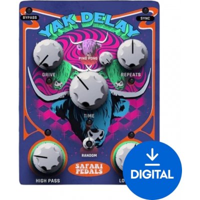 Safari Pedals Yak Delay (Digitální produkt) – Zboží Živě