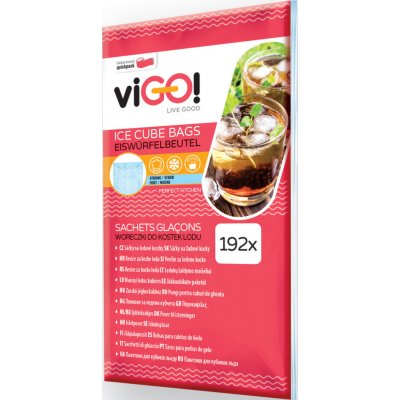 viGO! sáčky na ledové kostky, 192 ks – Hledejceny.cz
