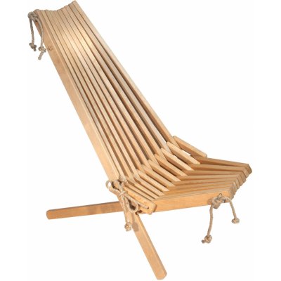 Ecofurn Ecochair křeslo Brezové drevo olej svetlo hnedý – Hledejceny.cz