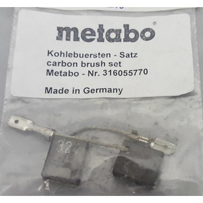 Metabo sada uhlíků WEA 15/17-125 QUICK s konektorem 316055770