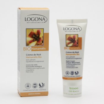 Logona noční krém Čarovný oříšek 40 ml