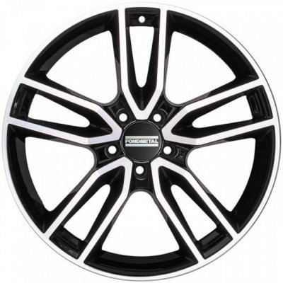 Fondmetal KOROS 6,5x16 5x112 ET43 gloss black machined – Hledejceny.cz
