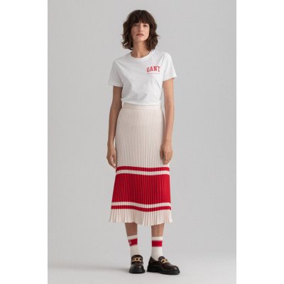 Gant D2. Stripe Pleated Skirt