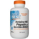 Doctor's Best Betaine HCl + Pepsin & Gentian Bitters hořec 360 kapslí – Hledejceny.cz