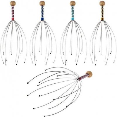 Drbátko hlavy masážní metlička Relaxer – Zboží Mobilmania